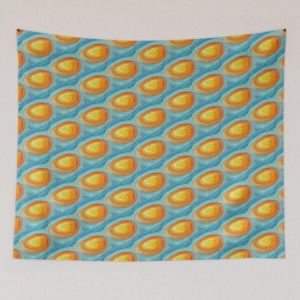 Item preview, Sun and Blue Sky Pattern designed and sold by Shy Fractal Designs.