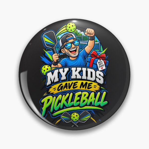 Item preview, My Kids Gave Me Pickleball Shirt - Funny Pickleball Dad Gift designed and sold by GreyTee.