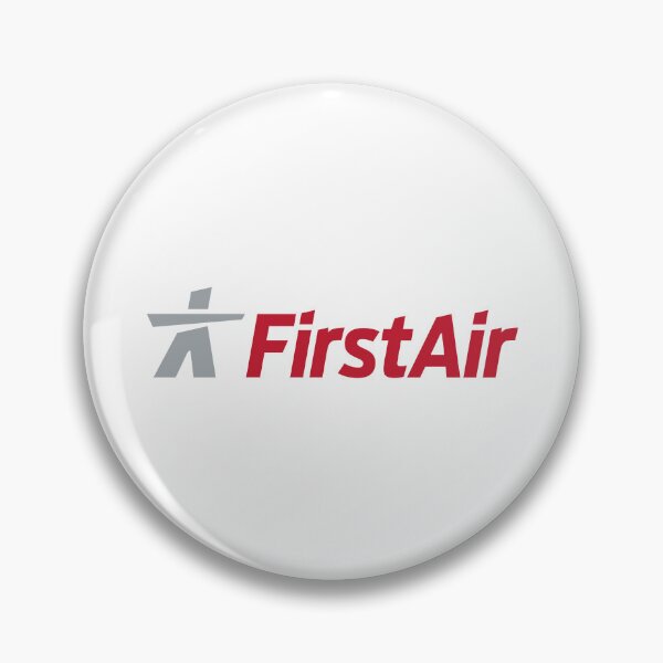 Item preview, First Air Logo - Canadian Arctic Airline Red Wordmark with Inukshuk Symbol designed and sold by Flowerbox1.