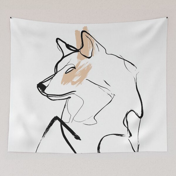 Item preview, Wolf Abstract 06 designed and sold by Neo-Chrio.
