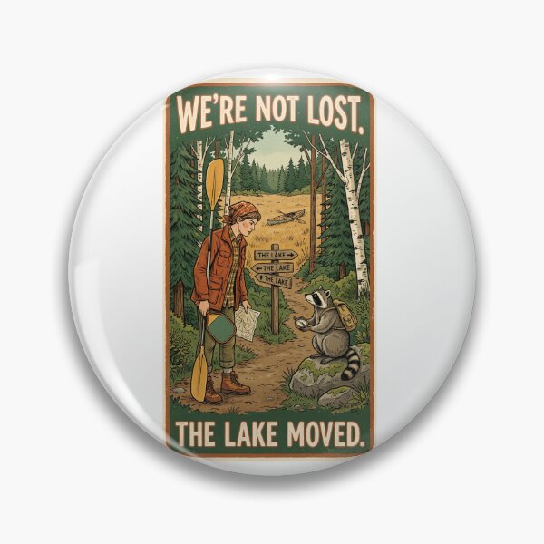 Item preview, We are not lost the lake moved designed and sold by FitEnvy.