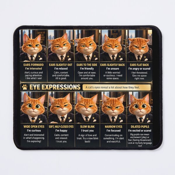 Item preview, The Catpitalist Lessons in Cat Expressions  designed and sold by Catpitalist.