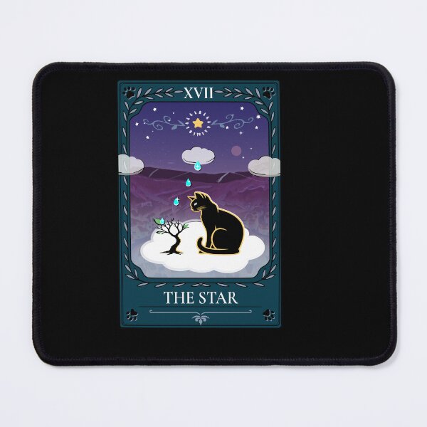 Item preview, Star Cloud Tree Tarot Cat designed and sold by catnbloom.