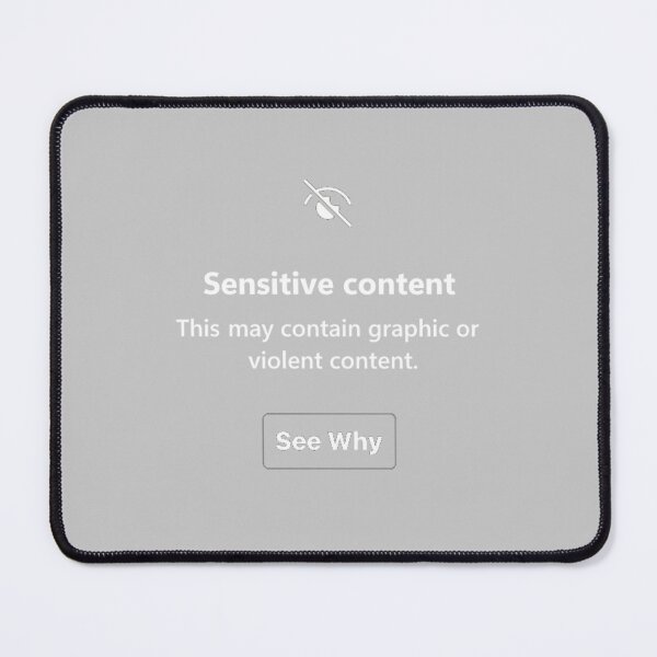 Item preview, Sensitive Content Shower Curtain designed and sold by CA93.