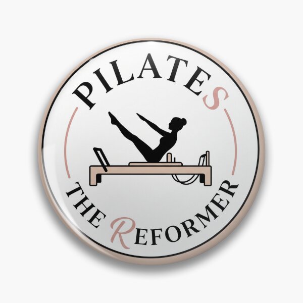 Item preview, Aesthetic Pilates The Reformer Teaser Position Circular Sticker designed and sold by REFORMER & COFFEE STUDIO.
