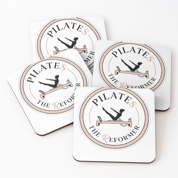Item preview, Aesthetic Pilates The Reformer Teaser Position Circular Sticker designed and sold by REFORMER & COFFEE STUDIO.