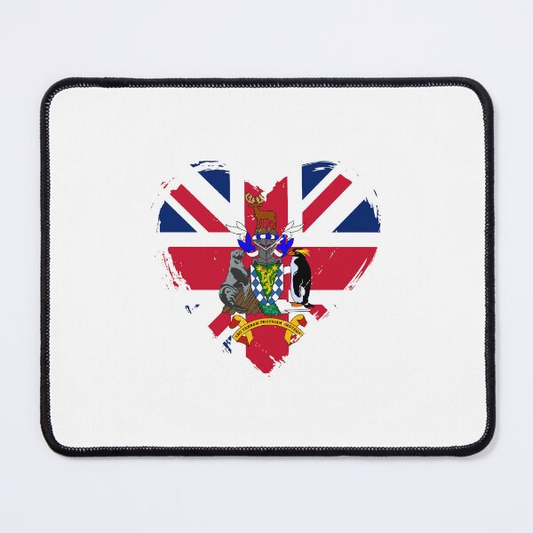 Item preview, Distressed South Georgia And The South Sandwich Islands Flag Heart GS designed and sold by shitpostee.