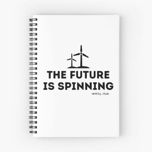 Item preview, The Future Is Spinning – Wind Turbine & Renewable Energy designed and sold by Identity Studio.
