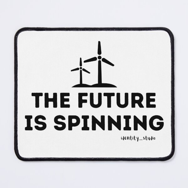 Item preview, The Future Is Spinning – Wind Turbine & Renewable Energy designed and sold by Identity Studio.