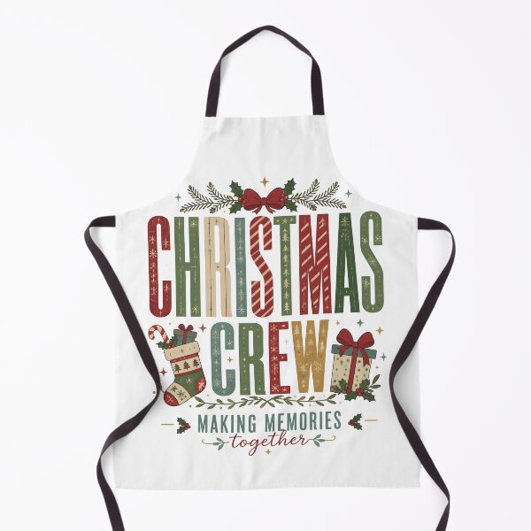 Item preview, Christmas Crew – Making Memories Together | Retro Holiday designed and sold by SweetTeezPrints.