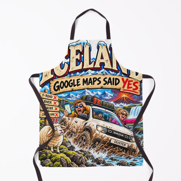 Item preview, Iceland – Google Maps Said Yes Funny 4x4 Adventure designed and sold by Kristvin Gudmundsson.