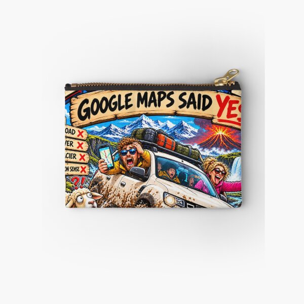 Item preview, Iceland – Google Maps Said Yes Funny 4x4 Adventure designed and sold by Kristvin Gudmundsson.