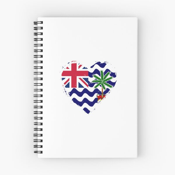 Item preview, Distressed British Indian Ocean Territory Flag Heart IO designed and sold by shitpostee.