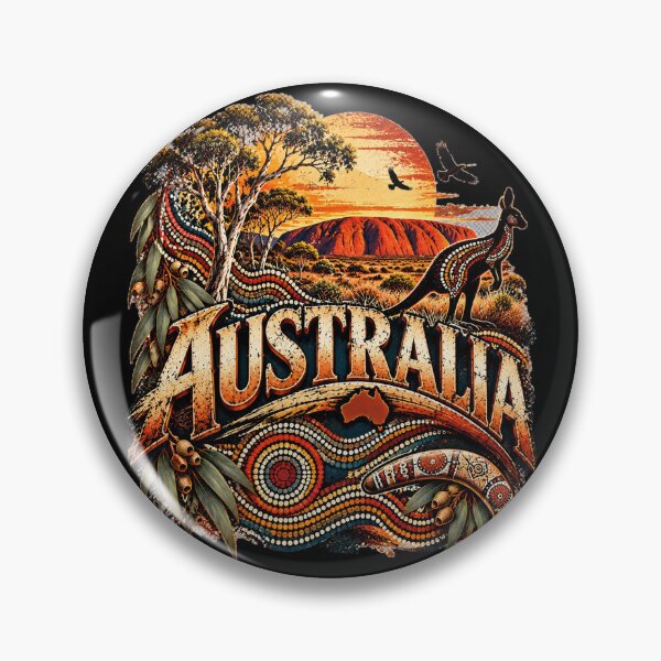 Item preview, Australia Outback Sunset  designed and sold by dhmnee.