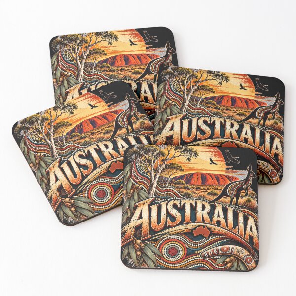 Item preview, Australia Outback Sunset  designed and sold by dhmnee.