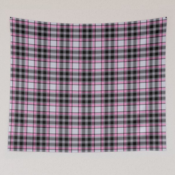 Item preview, Pink Gray and Black Classic Tartan Plaid designed and sold by The-Repository.