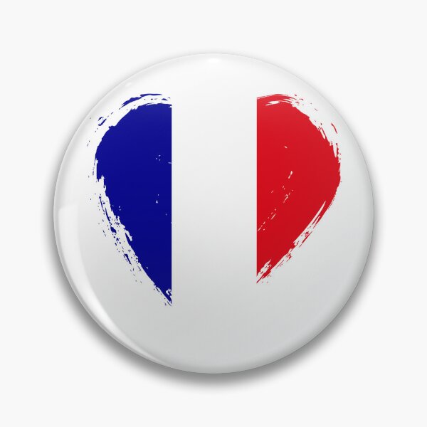 Item preview, Distressed Saint Martin Flag Heart MF designed and sold by shitpostee.