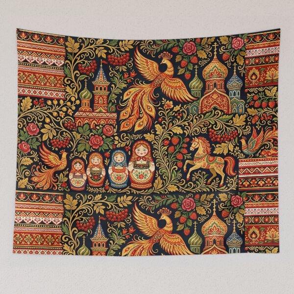 Item preview, Russia Animal Space World Colors Nature Art Home designed and sold by ART ATTACK ZONE.