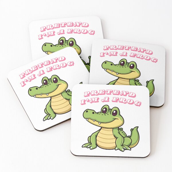 Item preview, Pretend I'm a Frog - Funny Alligator Meme designed and sold by MKTreasures.