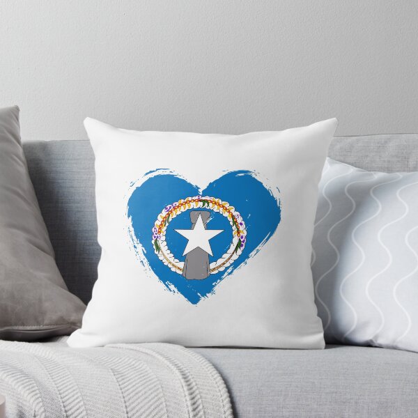 Item preview, Distressed Northern Mariana Islands Flag Heart MP designed and sold by shitpostee.