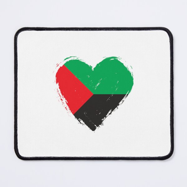 Item preview, Distressed Martinique Flag Heart MQ designed and sold by shitpostee.