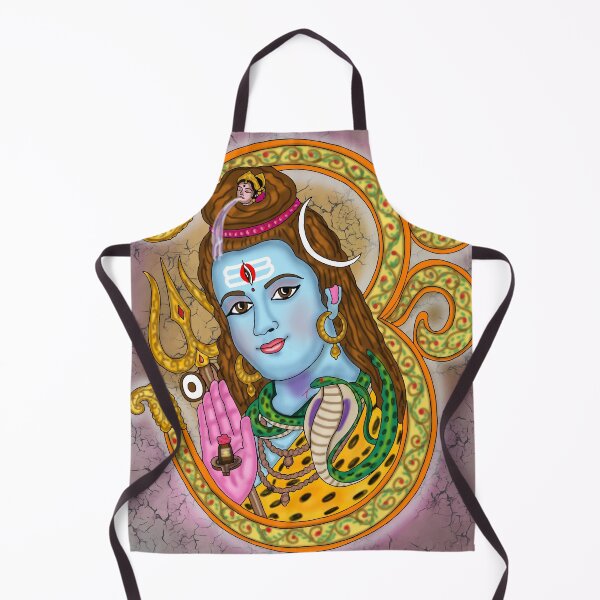 Artikelvorschau, Digitale Zeichnung von Lord Shiva | Spirituelles Kunstwerk eines Hindu-Gottes entworfen und verkauft von Harshit_Digital_Arts.