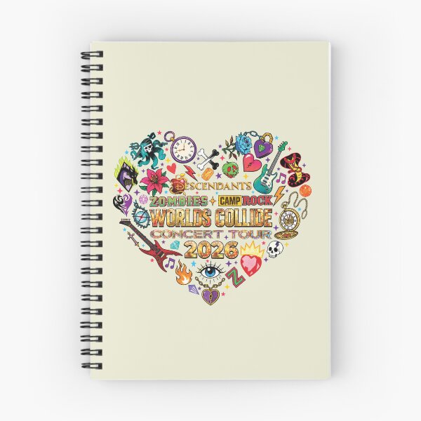 Item preview, Descendants Zombies Camp Rock Tour Heart designed and sold by sugarghoulz.