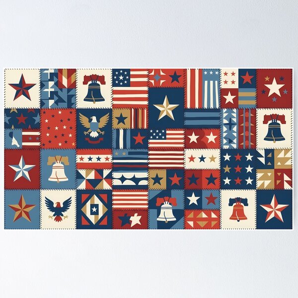 Item preview, USA Animal Space World Colors Nature Art Home designed and sold by ART ATTACK ZONE.
