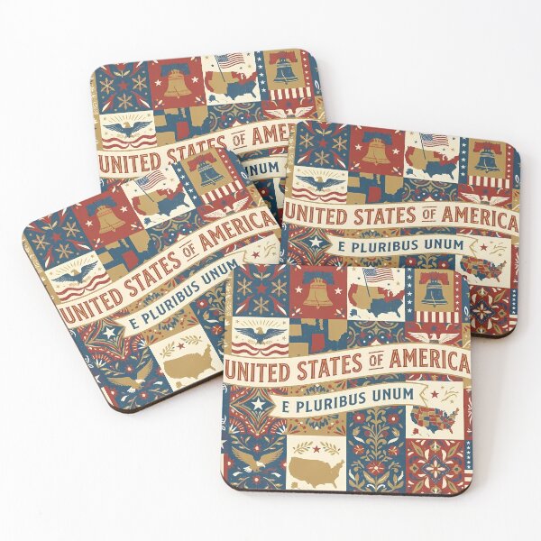Item preview, American Animal Space World Colors Nature Art Home designed and sold by ART ATTACK ZONE.