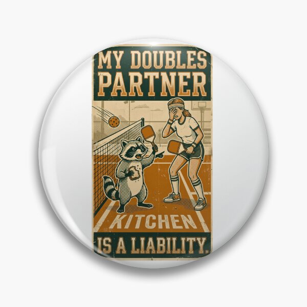 Item preview, Funny Pickleball My Partner Is a Liability – Pickleball Humor designed and sold by FitEnvy.
