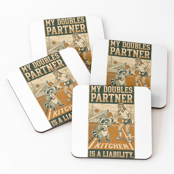 Item preview, Funny Pickleball My Partner Is a Liability – Pickleball Humor designed and sold by FitEnvy.