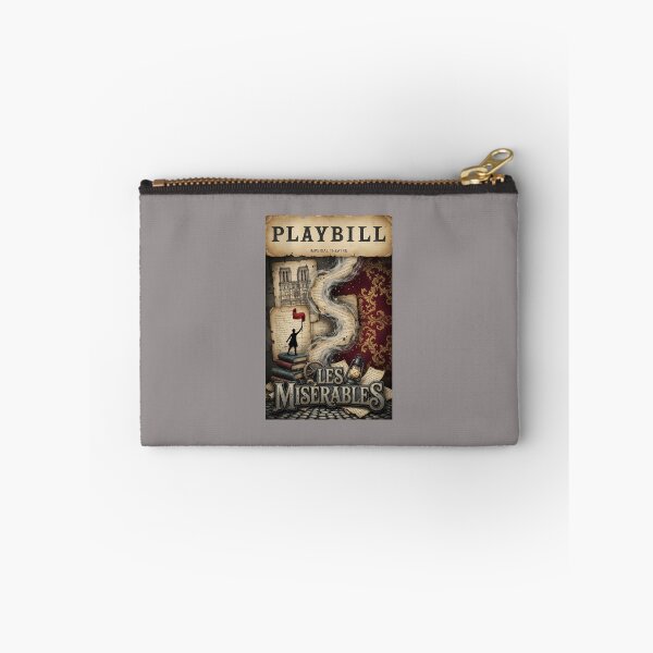 Item preview, Les Miserables Playbill Style Theatre Poster Tee-19 designed and sold by PhilipStolze.