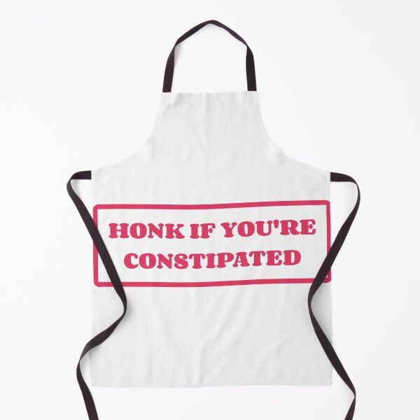 Item preview, Honk If You're Constipated Pink Bumper designed and sold by SlimyFish.