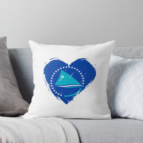 Item preview, Distressed Pacific Community Flag Heart designed and sold by shitpostee.