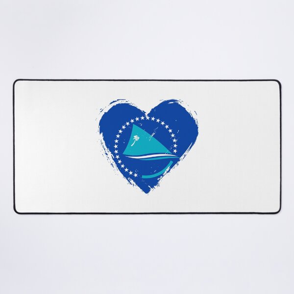 Item preview, Distressed Pacific Community Flag Heart designed and sold by shitpostee.