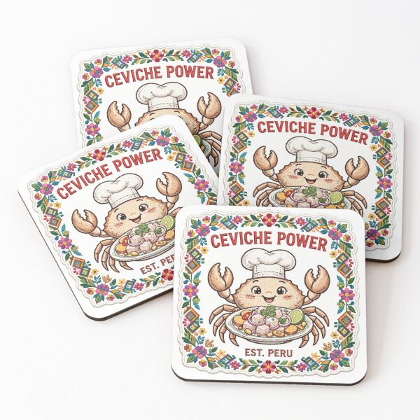 Item preview, Ceviche Power Peruvian Crab Chef designed and sold by hatunmama-co.