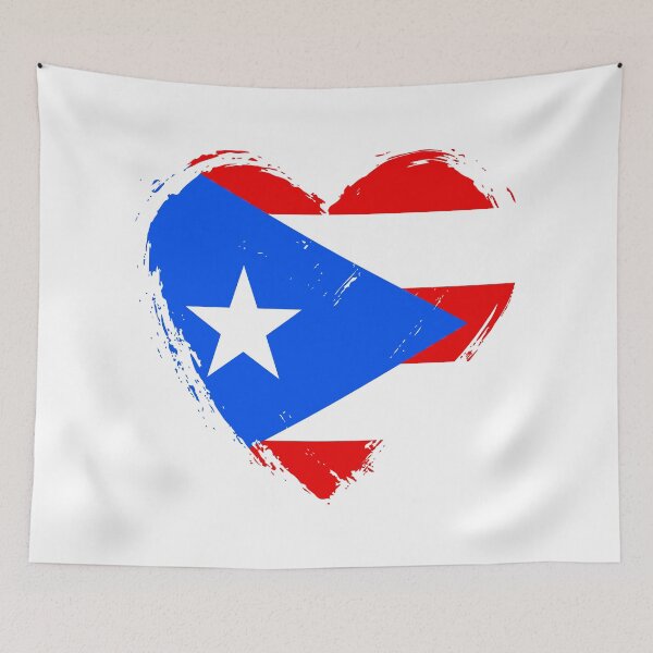 Item preview, Distressed Puerto Rico Flag Heart PR designed and sold by shitpostee.