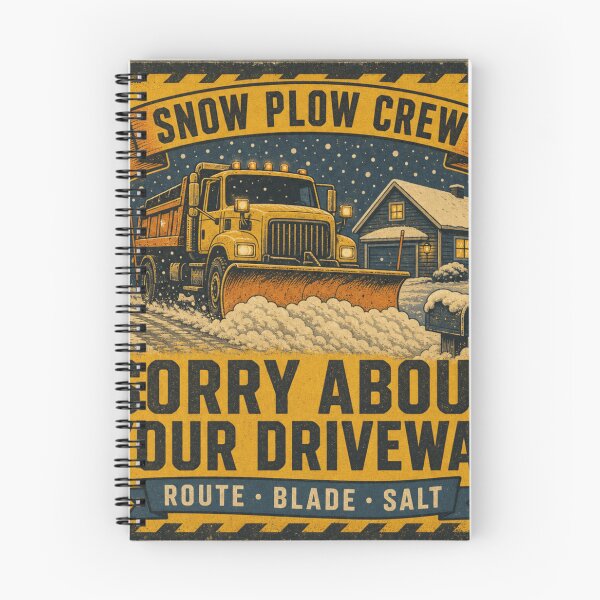 Item preview, Sorry About Your Driveway Funny Snow Plow Driver Sign designed and sold by BoosterShop.