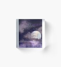 Stay Trippy Acrylic Block