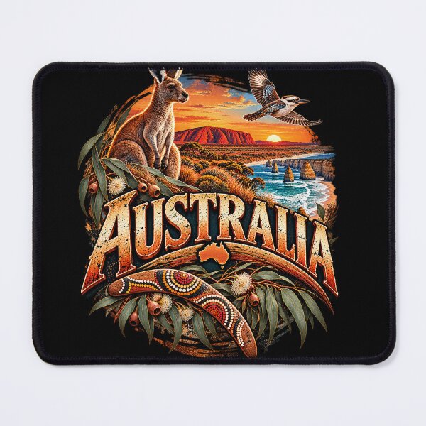 Item preview, Australia Outback Sunset  designed and sold by dhmnee.