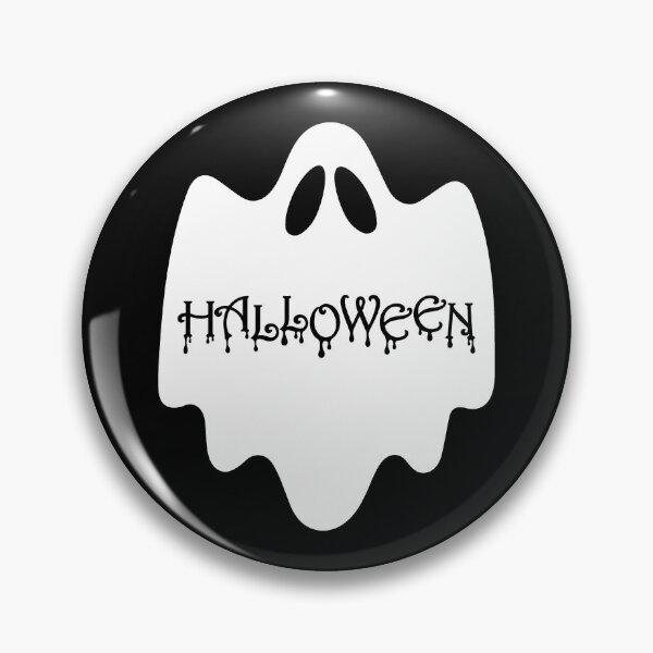 Item preview, White Dripping Halloween Ghost Silhouette designed and sold by pattern-archive.