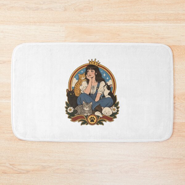 Item preview, Princess of Feral Cats Cute Cat Lover Design PERFECT GIFT FOR YOU AND FRIENDS designed and sold by FilthyOldHag.