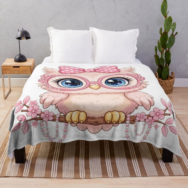 Item preview, Cute Pink Coquette Owl designed and sold by Mindful56.