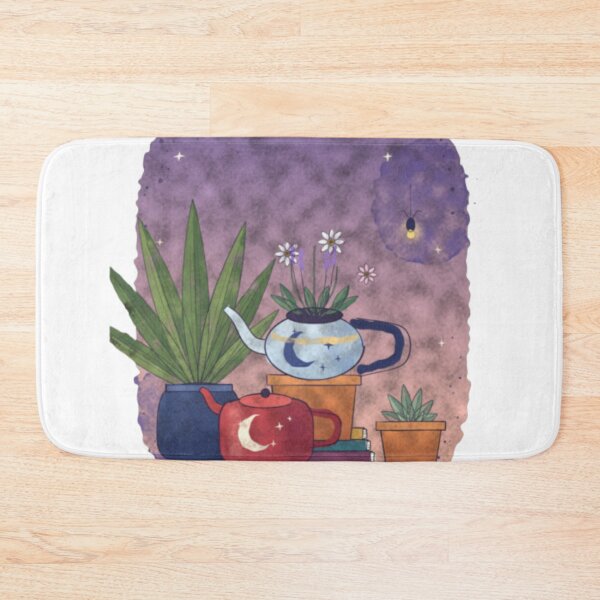 Artikelvorschau, Himmlischer Teekannen-Pflanztopf, gemütlicher Cottagecore-Garten, Aquarellkunst entworfen und verkauft von Noctilune.