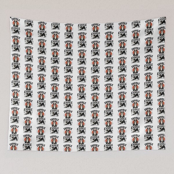 Item preview, Inhale Exhale Boston Terrier Relaxation Design for Dog Lovers ⭐⭐⭐⭐⭐ designed and sold by dejan1471.
