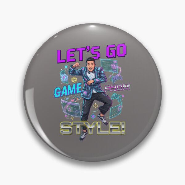 Item preview, Let's Go Gangnam Style Character Jumping Art-32 designed and sold by SandraPutzler.