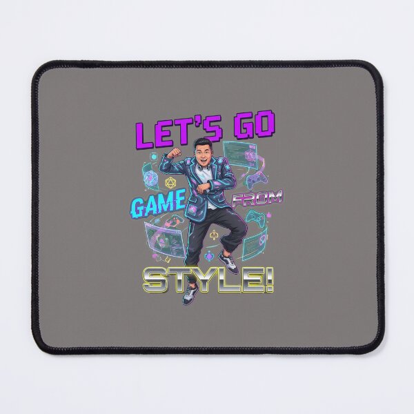 Item preview, Let's Go Gangnam Style Character Jumping Art-32 designed and sold by SandraPutzler.
