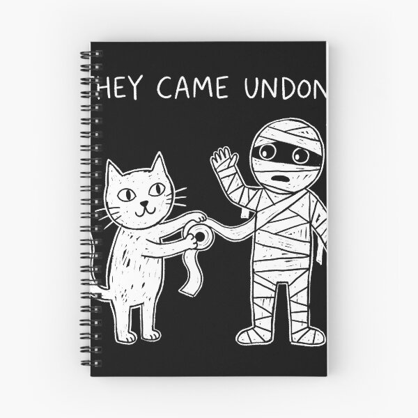 Item preview, They Came Undone Mummy and Cat designed and sold by Aureluxe.