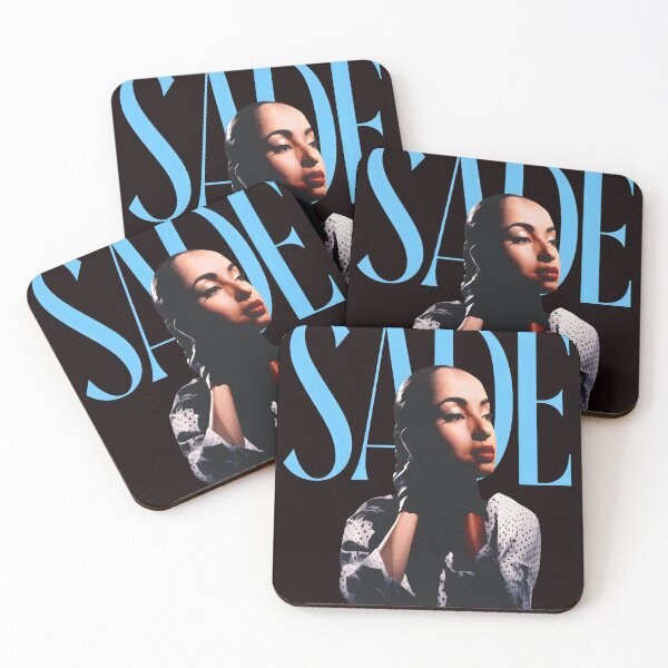 Item preview, Sade Adu Iconic Portrait Blue Text designed and sold by noah-vyre.