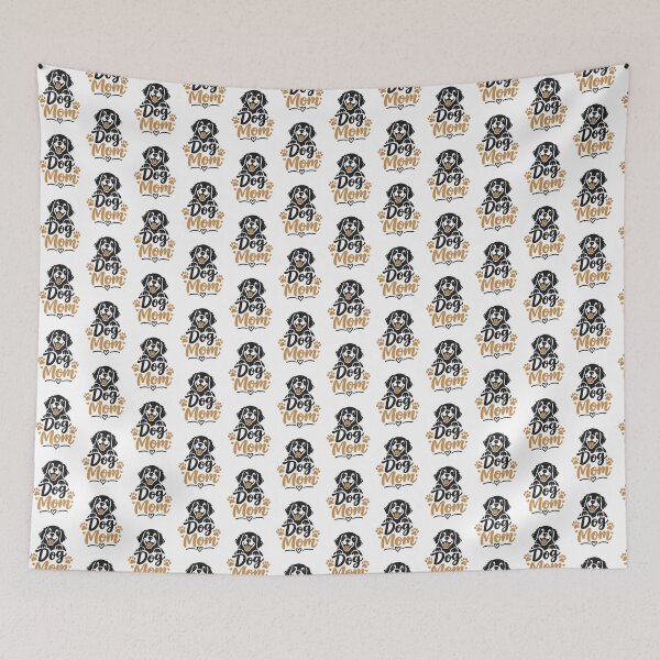 Item preview, Dog Mom Design with Dog Paw and Heart - Cute Dog Lover Saying LIMITED EDITION designed and sold by dejan1471.